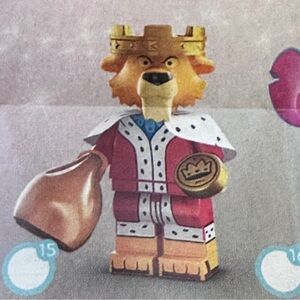 Lego Prince John Disney 100 Minifigure 71038 CMF Retired Collectable